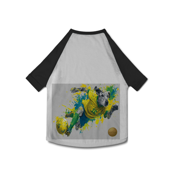 Camisa Pet Dog Paixão Futebol
