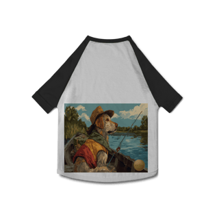 Camisa Pet Dog Pescador