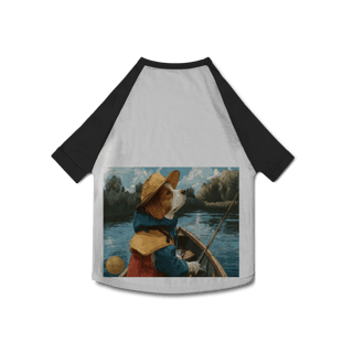 Camisa Pet Dog Pescador