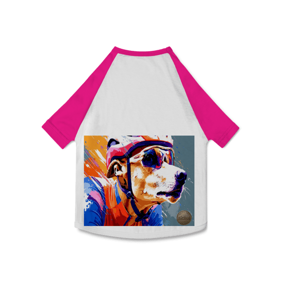 Camisa Pet Dog Ciclista