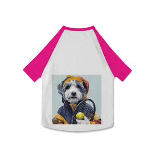 Nome do produto Camiseta Pet Dog Tenista