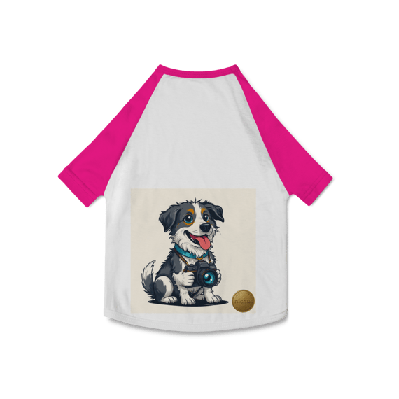 Camiseta Pet Dog Fotógrafo
