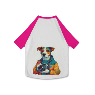 Nome do produto Camiseta Pet Dog Fotógrafo