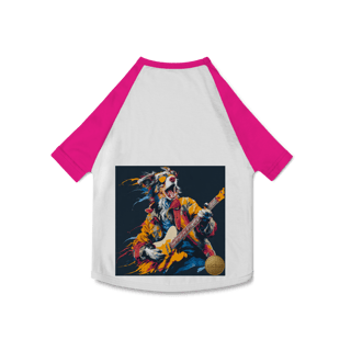 Nome do produto Camiseta Pet Dog Roqueiro