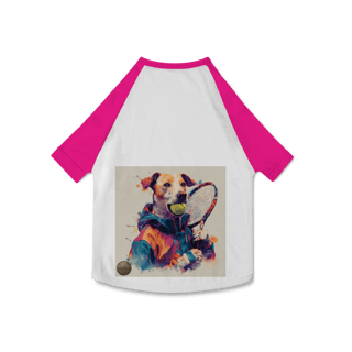 Nome do produto Camiseta Pet Dog Tenista