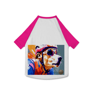 Nome do produto Camisa Pet Dog Ciclista