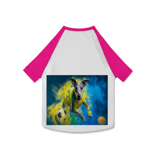 Nome do produto Camisa Pet Dog Paixão Futebol