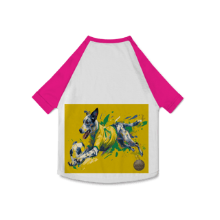 Nome do produto Camisa Pet Dog Paixão Futebol