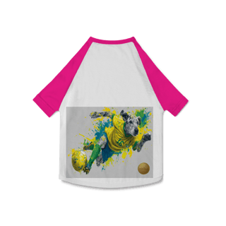 Nome do produto Camisa Pet Dog Paixão Futebol