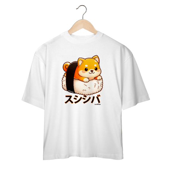 Camiseta Over Sushiba (Frente)