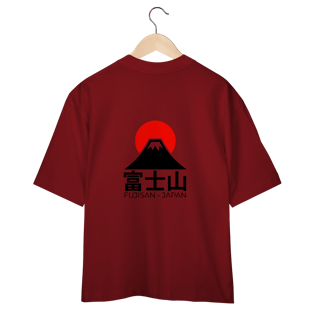 Nome do produto Camiseta Over Monte Fuji (Costas)