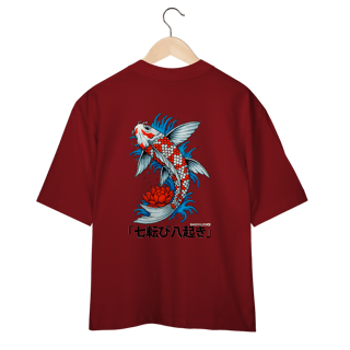 Nome do produto Camiseta Over Koi (Costas)