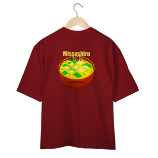 Nome do produto Camiseta Over Missoshiru (Costas)