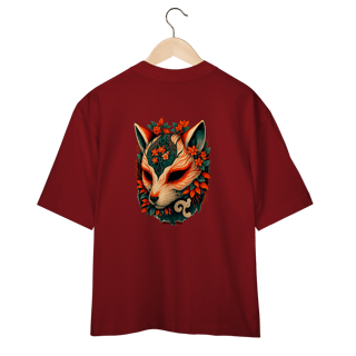 Nome do produto Camiseta Over Kitsune (Costas)