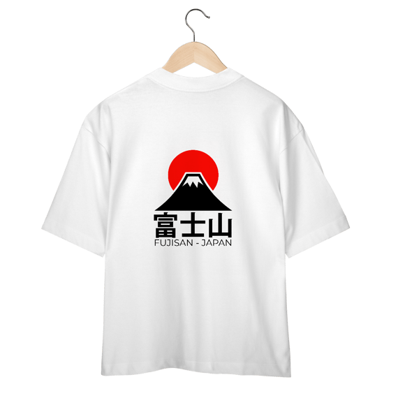 Camiseta Over Monte Fuji (Costas)