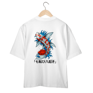 Nome do produto Camiseta Over Koi (Costas)