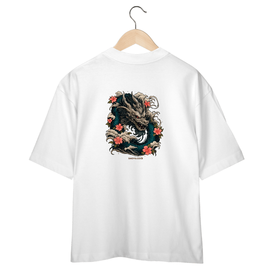 Camiseta Over Dragon (Costas)