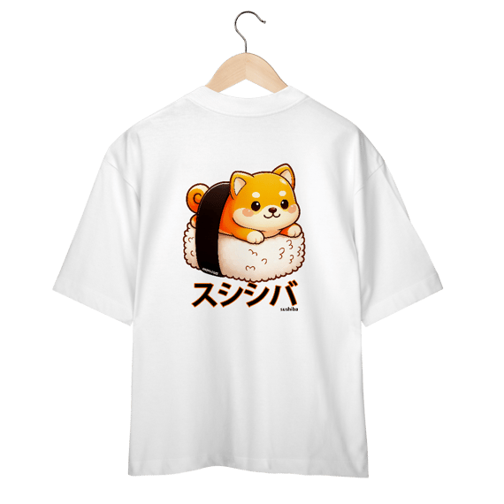 Camiseta Over Sushiba (Costas)