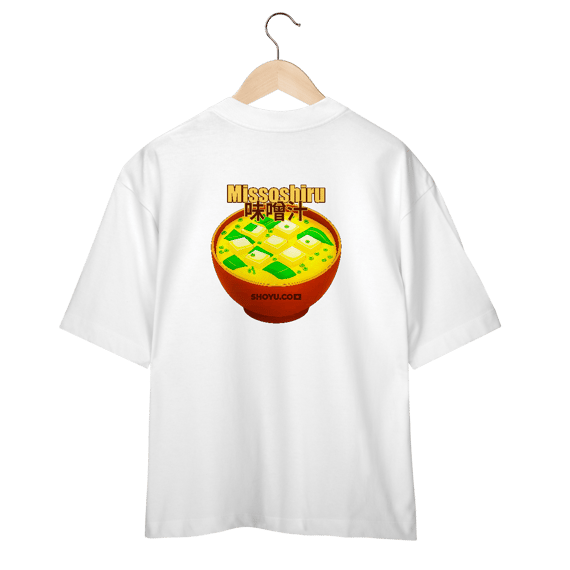 Camiseta Over Missoshiru (Costas)