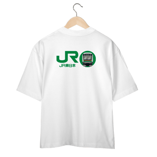 Nome do produto Camiseta Over JR Japan Rail (Costas)