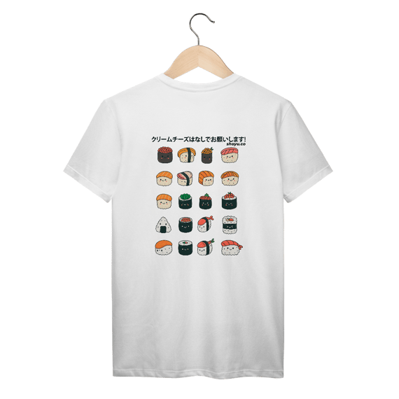 Camiseta Sem Cream Cheese! (Costas)