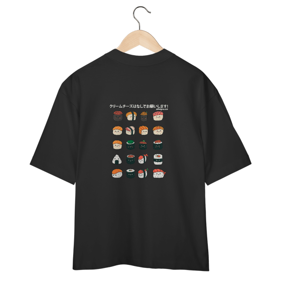 Camiseta Over Sem Cream Cheese! (Costas)