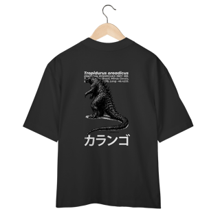 Nome do produto Camiseta Over Kaiju do Cerrado (Costas)