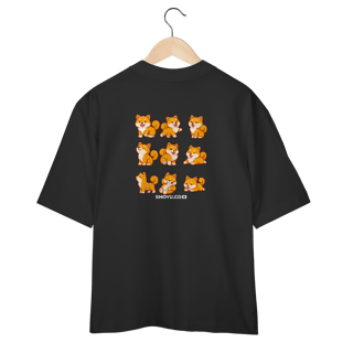 Nome do produto Camiseta Over Shiba Mode (Costas)