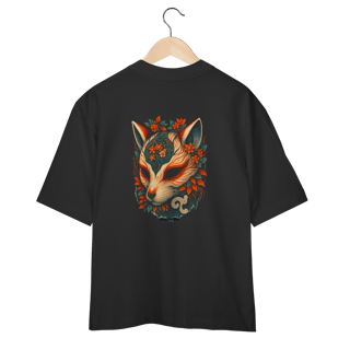Nome do produto Camiseta Over Kitsune (Costas)