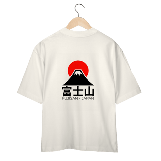 Nome do produto Camiseta Over Monte Fuji (Costas)