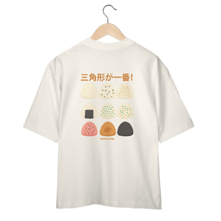 Nome do produto Camiseta Over Onigiri (Costas)