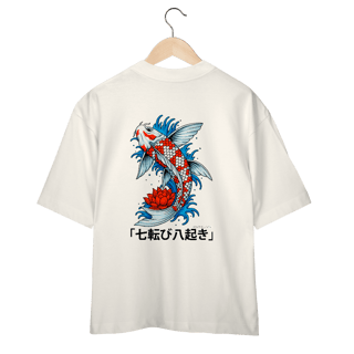 Nome do produto Camiseta Over Koi (Costas)
