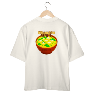 Nome do produto Camiseta Over Missoshiru (Costas)