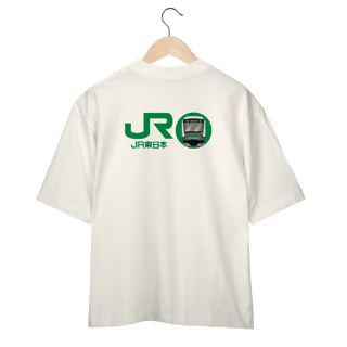 Nome do produto Camiseta Over JR Japan Rail (Costas)