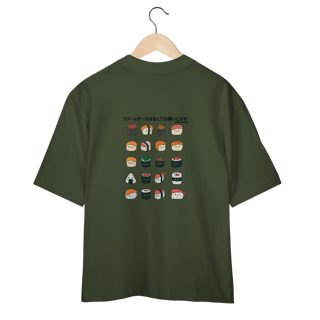 Nome do produto Camiseta Over Sem Cream Cheese! (Costas)