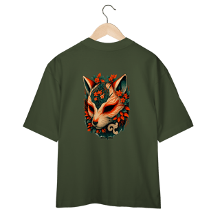 Nome do produto Camiseta Over Kitsune (Costas)