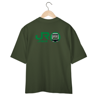 Nome do produto Camiseta Over JR Japan Rail (Costas)