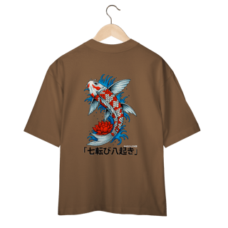 Nome do produto Camiseta Over Koi (Costas)