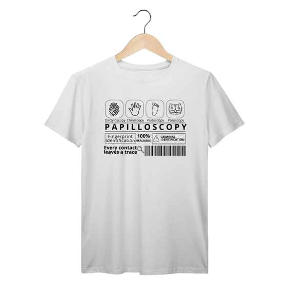Camiseta Papiloscopia - 