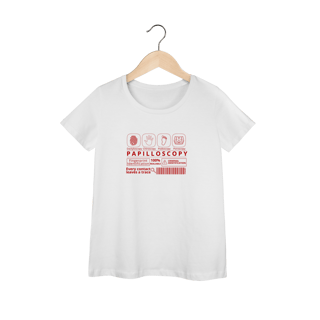 Baby Long Papiloscopia (vermelho)