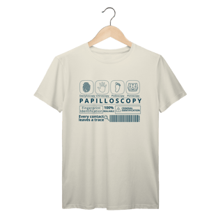 Nome do produto Camisa Papiloscopia (azul)