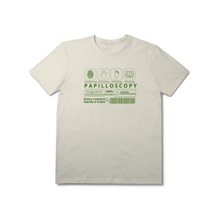 Nome do produto Camisa Papiloscopia (verde)