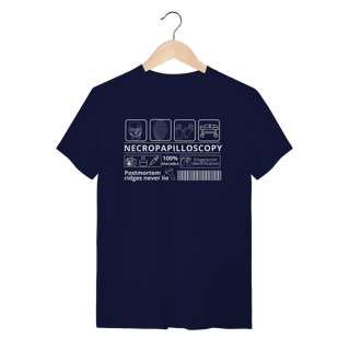 Nome do produto Camisa Necropapiloscopia