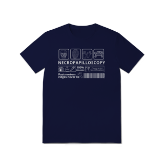 Nome do produto Camisa Necropapiloscopia
