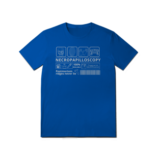 Nome do produto Camisa Necropapiloscopia