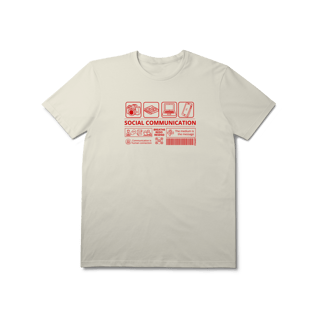 Nome do produto Camisa Comunicação Social (vermelha)