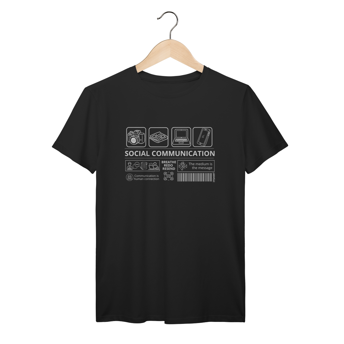 Nome do produto: Camisa Comunicação Social