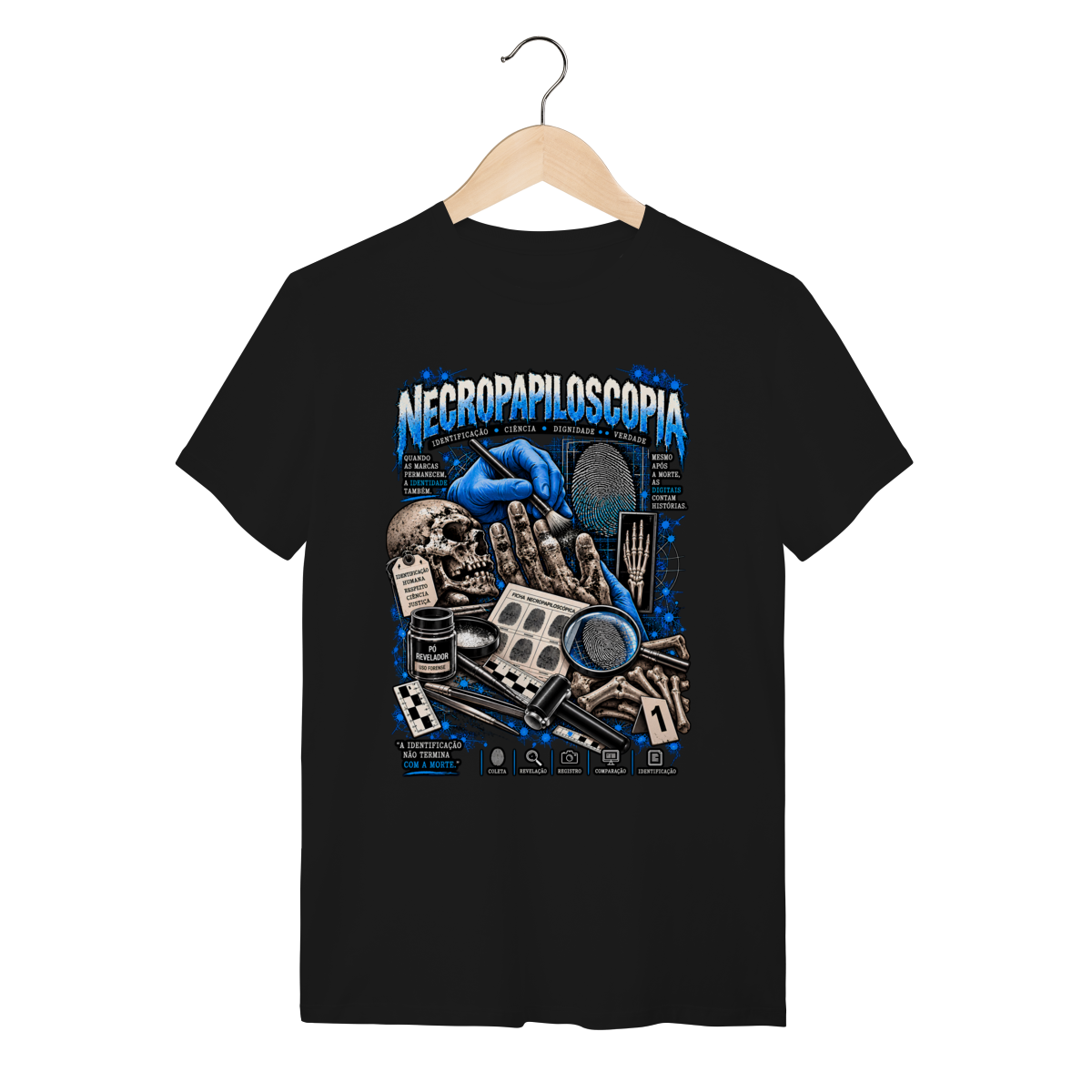 Camisa Necropapiloscopia Elementos