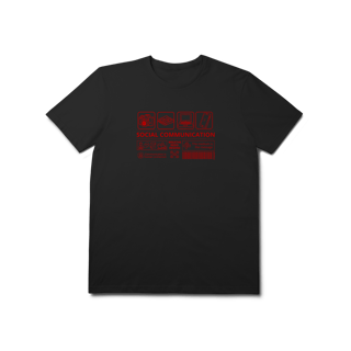 Nome do produto Camisa Comunicação Social (vermelha)