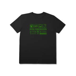 Nome do produto Camisa Comunicação Social (verde)